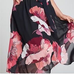 Kimono- Style Floral Cocktail Dress Worn once to a wedding..